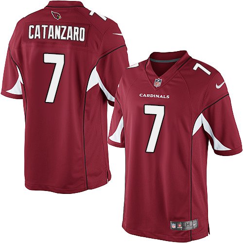 Youth Limited Chandler Catanzaro Nike Jersey Red Home - #7 NFL Arizona Cardinals